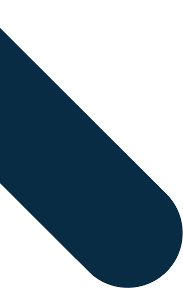 Angled blue rectangle