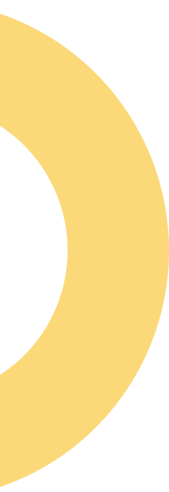 Yellow half circle